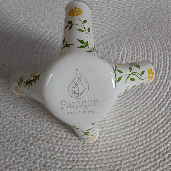 Paragon for Partylite fused glass handkerchief butterfly design votive h… - Picture 5 of 8